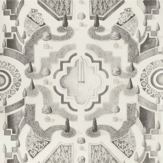 COLE & SON 115/2006.CS.0 TOPIARY SOOT Wallpaper - Eade's Wallpaper