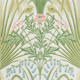 COLE & SON 115/3008.CS.0 BLUEBELL SPRING GREEN/CRM Wallpaper - Eade's Wallpaper