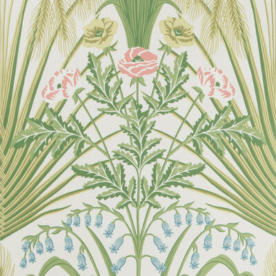 COLE & SON 115/3008.CS.0 BLUEBELL SPRING GREEN/CRM Wallpaper - Eade's Wallpaper