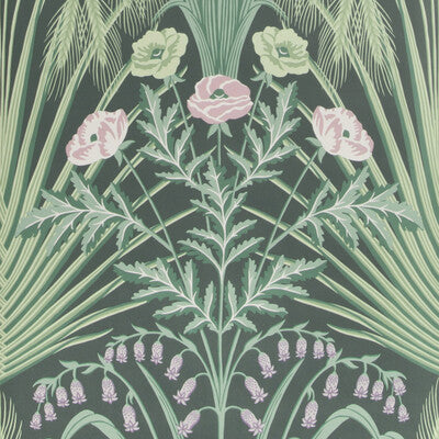 COLE & SON 115/3009.CS.0 BLUEBELL SAGE ON CHARCOAL Wallpaper - Eade's Wallpaper
