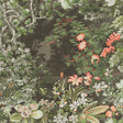 COLE & SON 115/4011.CS.0 WOODLAND CORAL/OLIVE/CHAR Wallpaper - Eade's Wallpaper