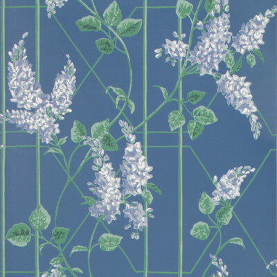 COLE & SON 115/5015.CS.0 WISTERIA P BLUE/JADE/C BLUE Wallpaper - Eade's Wallpaper