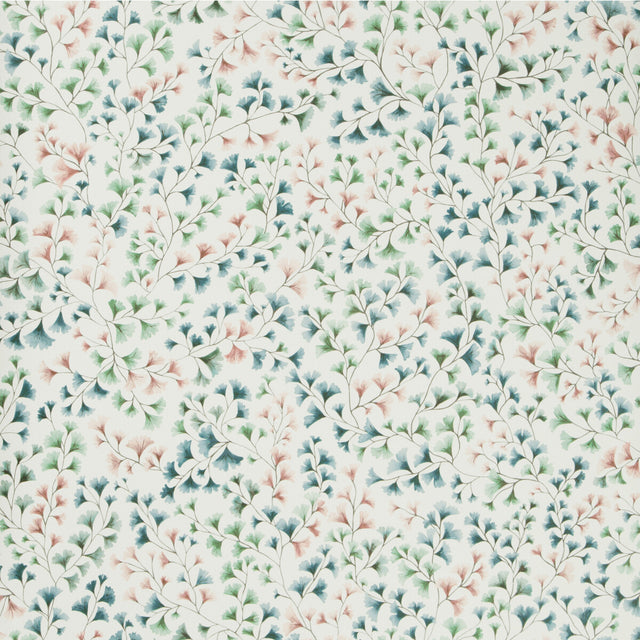 COLE & SON 115/6017.CS.0 MAIDENHAIR PETROL/BLUSH/M Wallpaper - Eade's Wallpaper