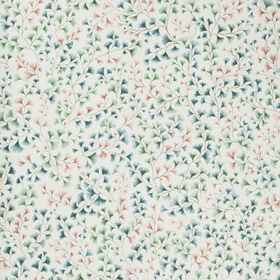 COLE & SON 115/6017.CS.0 MAIDENHAIR PETROL/BLUSH/M Wallpaper - Eade's Wallpaper