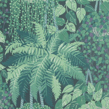 COLE & SON 115/7022.CS.0 FERN VIRIDIAN AND TEAL Wallpaper - Eade's Wallpaper