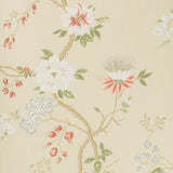 COLE & SON 115/8023.CS.0 CAMELLIA CORAL/SAGE/BUTTERC Wallpaper - Eade's Wallpaper