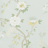COLE & SON 115/8025.CS.0 CAMELLIA LEMON/SAGE/PRM BLU Wallpaper - Eade's Wallpaper
