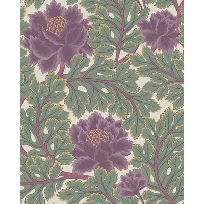 COLE & SON 116/1001.CS.0 AURORA MULBERRY/SAGE/PARC Wallpaper - Eade's Wallpaper