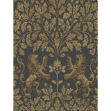 COLE & SON 116/10036.CS.0 BOSCOBEL OAK ANT GOLD/BLK Wallpaper - Eade's Wallpaper
