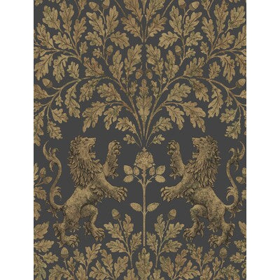 COLE & SON 116/10036.CS.0 BOSCOBEL OAK ANT GOLD/BLK Wallpaper - Eade's Wallpaper