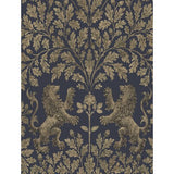 COLE & SON 116/10039.CS.0 BOSCOBEL OAK M GILVER/INK Wallpaper - Eade's Wallpaper