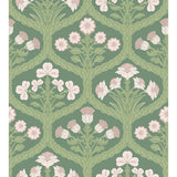 COLE & SON 116/3009.CS.0 FLORAL KINGDOM BSLIP/LEAF Wallpaper - Eade's Wallpaper