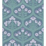 COLE & SON 116/3011.CS.0 FLORAL KINGDOM LILAC/TEAL Wallpaper - Eade's Wallpaper