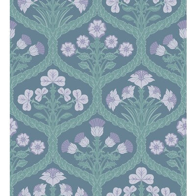 COLE & SON 116/3011.CS.0 FLORAL KINGDOM LILAC/TEAL Wallpaper - Eade's Wallpaper