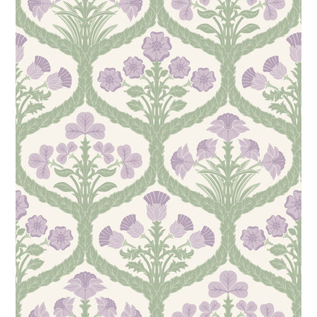 COLE & SON 116/3012.CS.0 FLORAL KINGDOM MULB/OLIVE Wallpaper - Eade's Wallpaper