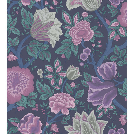 COLE & SON 116/4015.CS.0 MIDSUMMER BLOOM MULB/TEAL Wallpaper - Eade's Wallpaper
