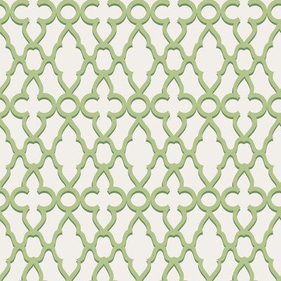 COLE & SON 116/6022.CS.0 TREILLAGE LEAF GREEN/CHLK Wallpaper - Eade's Wallpaper