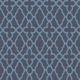 COLE & SON 116/6024.CS.0 TREILLAGE CERULEAN/MIDNIG Wallpaper - Eade's Wallpaper