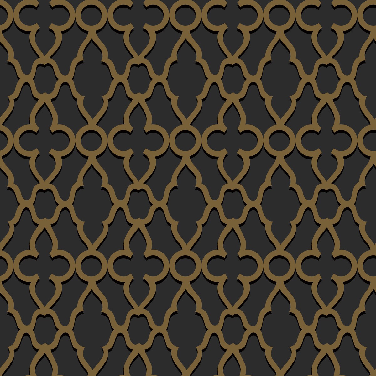 COLE & SON 116/6025.CS.0 TREILLAGE M BRONZE/CHAR Wallpaper - Eade's Wallpaper