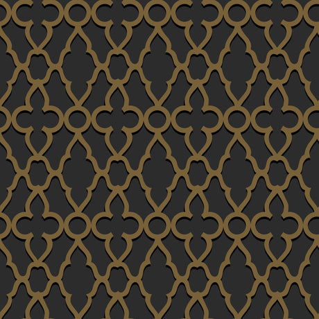 COLE & SON 116/6025.CS.0 TREILLAGE M BRONZE/CHAR Wallpaper - Eade's Wallpaper