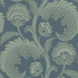COLE & SON 116/7026.CS.0 FANFARE FLOCK DK EGG/PET Wallpaper - Eade's Wallpaper