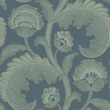 COLE & SON 116/7026.CS.0 FANFARE FLOCK DK EGG/PET Wallpaper - Eade's Wallpaper