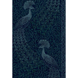 COLE & SON 116/8028.CS.0 PAVO PARADE M PETROL/INK Wallpaper - Eade's Wallpaper