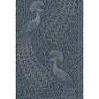 COLE & SON 116/8029.CS.0 PAVO PARADE MSILVER/DENIM Wallpaper - Eade's Wallpaper