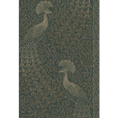 COLE & SON 116/8031.CS.0 PAVO PARADE MGILVER/GREEN Wallpaper - Eade's Wallpaper