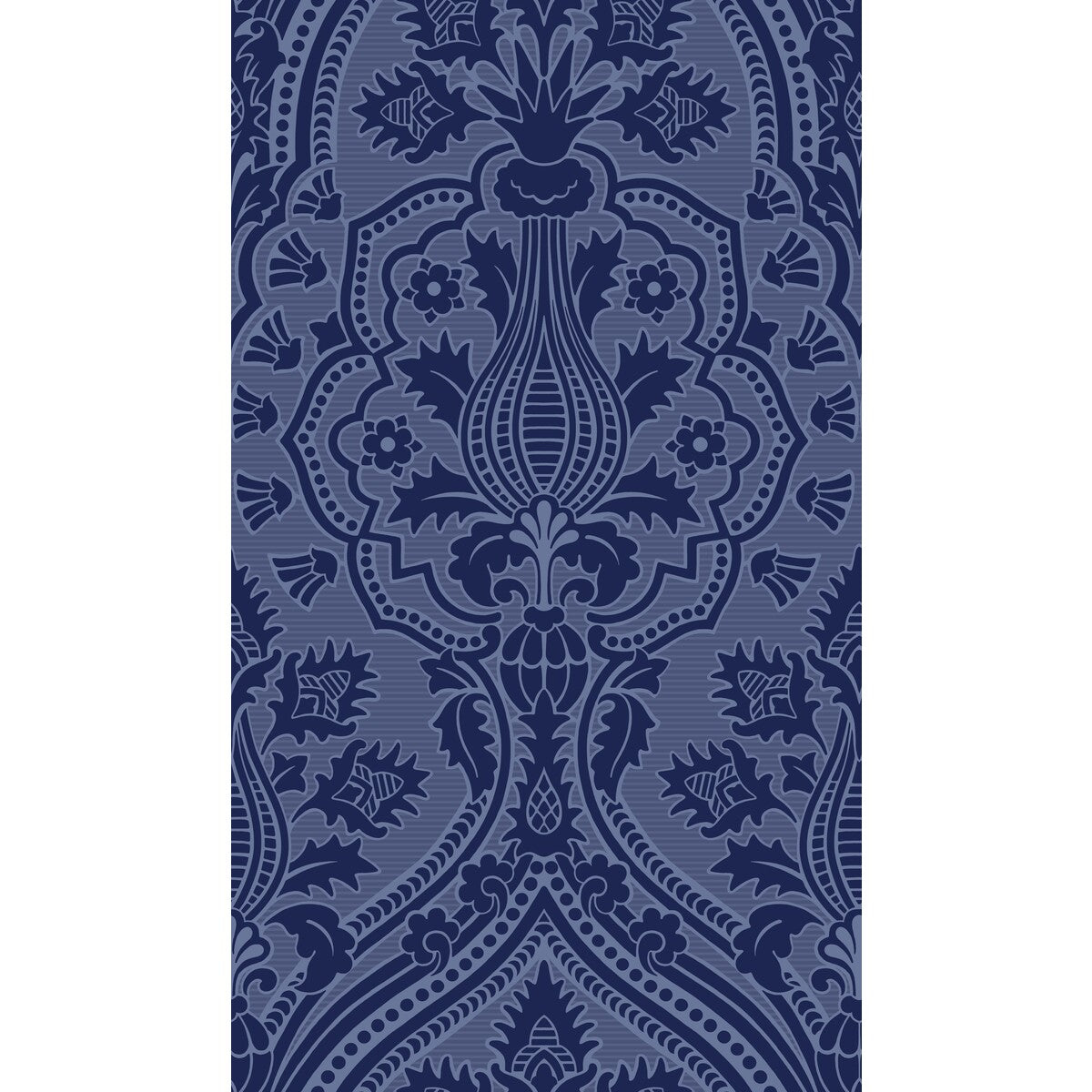 COLE & SON 116/9033.CS.0 PUGIN PALACE FLOCK HYACIN Wallpaper - Eade's Wallpaper