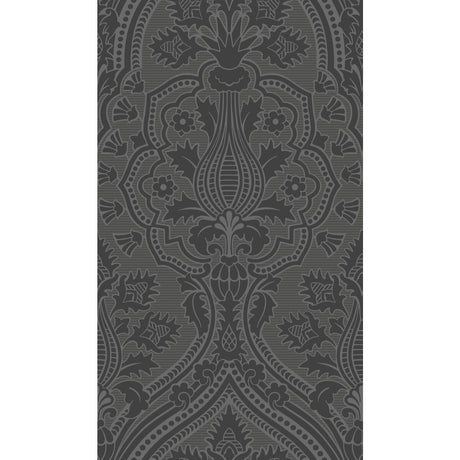 COLE & SON 116/9035.CS.0 PUGIN PALACE FLOCK CHARC Wallpaper - Eade's Wallpaper