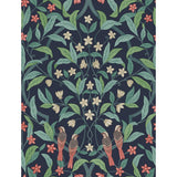 COLE & SON 117/10030.CS.0 JASMINE & SERIN SYMPHONY CORAL/PETROL/INK Wallpaper - Eade's Wallpaper