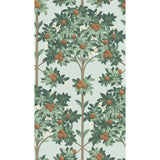 COLE & SON 117/1004.CS.0 ORANGE BLOSSOM BURNT ORANGE/MINT/SEAFOAM Wallpaper - Eade's Wallpaper
