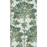 COLE & SON 117/1004.CS.0 ORANGE BLOSSOM BURNT ORANGE/MINT/SEAFOAM Wallpaper - Eade's Wallpaper
