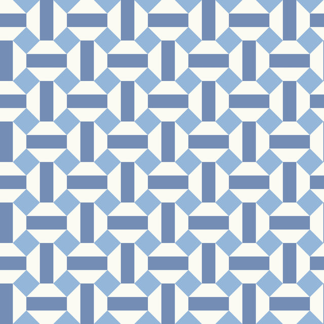 COLE & SON 117/12037.CS.0 ALICATADO HYACINTH ON CHALK Wallpaper - Eade's Wallpaper