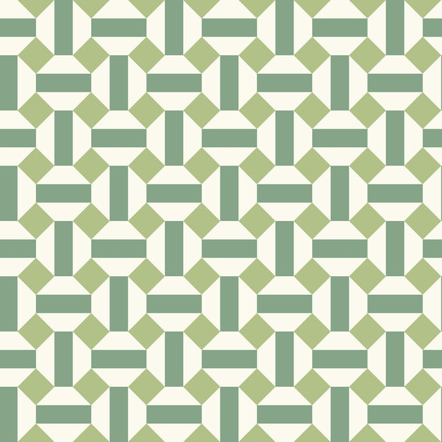 COLE & SON 117/12038.CS.0 ALICATADO LEAF GREENS ON CHALK  Wallpaper - Eade's Wallpaper