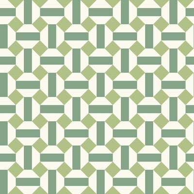 COLE & SON 117/12038.CS.0 ALICATADO LEAF GREENS ON CHALK  Wallpaper - Eade's Wallpaper
