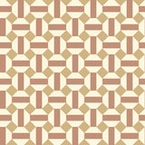 COLE & SON 117/12039.CS.0 ALICATADO TERRACOTTA ON PARCHMENT Wallpaper - Eade's Wallpaper