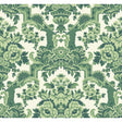 COLE & SON 117/13040.CS.0 LOLA FOREST GREENS ON WHITE Wallpaper - Eade's Wallpaper