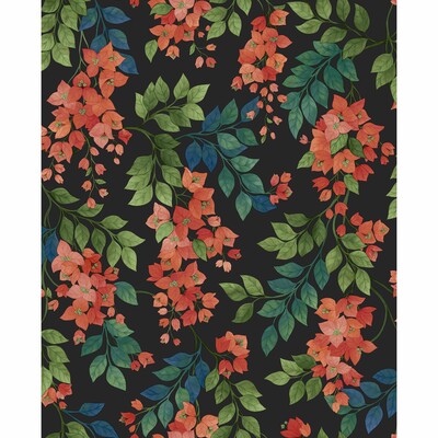 COLE & SON 117/6017.CS.0 BOUGAINVILLEA ROUGE/GREEN/C SKY/CHARCOAL Wallpaper - Eade's Wallpaper