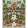 COLE & SON 117/7020.CS.0 ALCAZAR GARDENS TERRACOTTA/SPRING GR/MULTI Wallpaper - Eade's Wallpaper