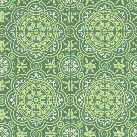 COLE & SON 117/8023.CS.0 PICCADILLY LEAF GREEN & MINT ON FOREST Wallpaper - Eade's Wallpaper