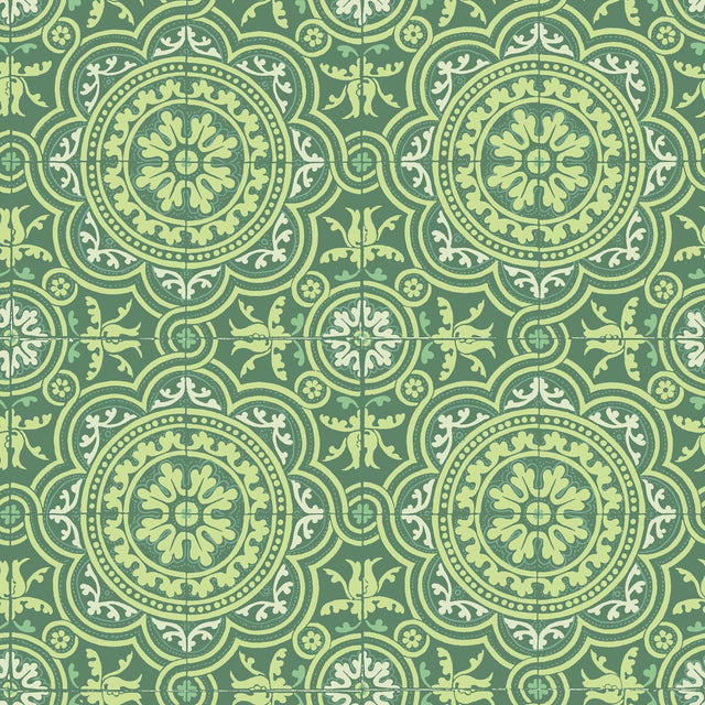 COLE & SON 117/8023.CS.0 PICCADILLY LEAF GREEN & MINT ON FOREST Wallpaper - Eade's Wallpaper