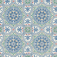 COLE & SON 117/8024.CS.0 PICCADILLY DENIM & ROUGE ON CHALK Wallpaper - Eade's Wallpaper