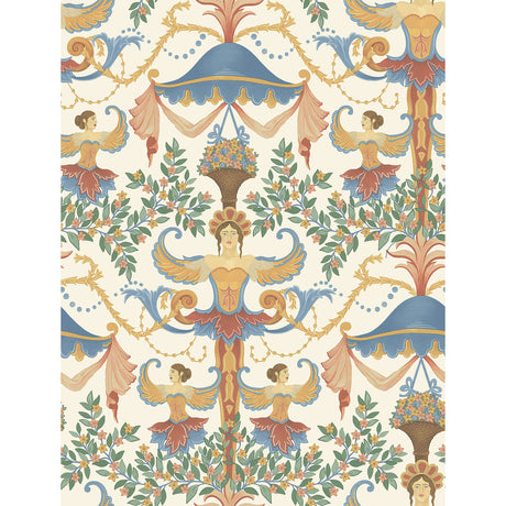 COLE & SON 118/12028.CS.0 CHAMBER ANGELS MARIGOLD Wallpaper - Eade's Wallpaper