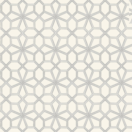 COLE & SON 118/16036.CS.0 WOLSEY STARS SOOT ON SNOW Wallpaper - Eade's Wallpaper