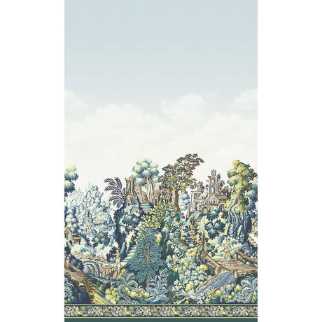 COLE & SON 118/17039.CS.0 VERDURE TAPESTRY SILK PTS&L Wallpaper - Eade's Wallpaper