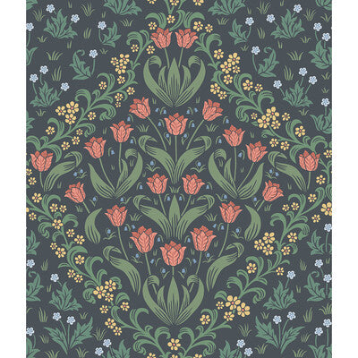COLE & SON 118/2002.CS.0 TUDOR GARDEN RO&FGRN/CHAR Wallpaper - Eade's Wallpaper