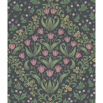 COLE & SON 118/2003.CS.0 TUDOR GARDEN PLM&OGRN/CHR Wallpaper - Eade's Wallpaper