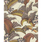COLE & SON 119/1004.CS.0 HOOPOE LEAVES CRIMSON Wallpaper - Eade's Wallpaper